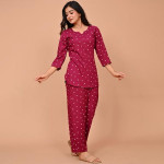 Women Printed Night suit